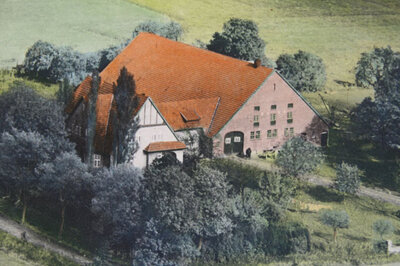 The Sosath farm after reconstruction in 1909