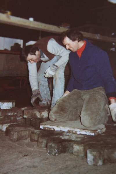 Construction of the first indoor riding arena in 1982
