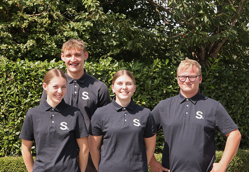 Zoe Sander, Gerd Cormann, Saskia Bärenfeldt, Linnert Sander