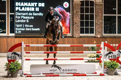 Diamant de Plaisir II by Diamant de Semilly out of Lady Pleasure by For Pleasure x Landor S | Breeder: Gerd Sosath, Lemwerder  