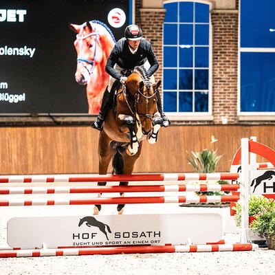 Easy Jet von Emerald van't Ruytershof aus der Celestine von Cornet Obolensky - Pilot | Züchter: Zuchtgemeinschaft Blüggel, Hamm