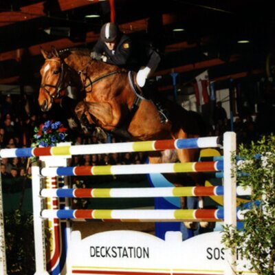 Hendrik Sosath and Lord G by Landor S out of Eylen by Argentinus - Caprilli | Breeder: Hermann Gerdes, Oldenburg (Germany)