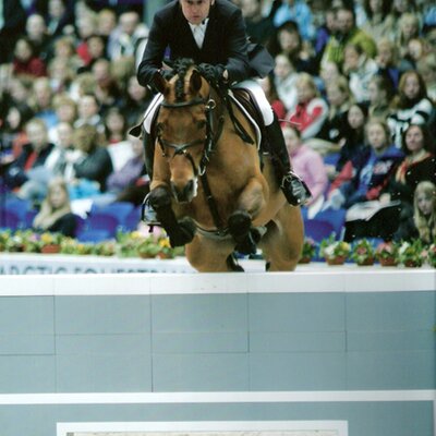 Successful in World Cup and Grand Prix: Lobster *1998 by Landor S out of Sandra by Silvio I - Contender | Breeder: Gerd Sosath, Lemwerder (Germany) | Rider: Sören Pedersen