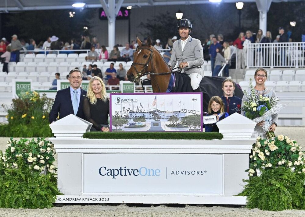 Prescott von Lordanos gewinnt den 100.000$ Grand Prix | Züchter: Elmar Haep, Belgien